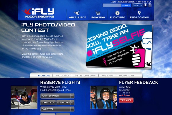 iflyworld.com site used Ifly