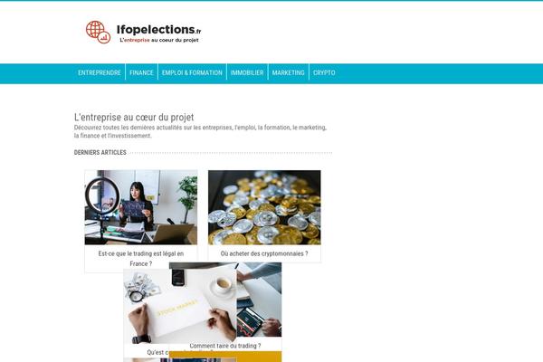 ifopelections.fr site used Enfant-sahifa