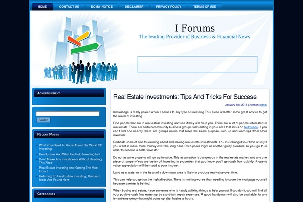 iforums.us site used Business_for_sale_free_wp_theme_1