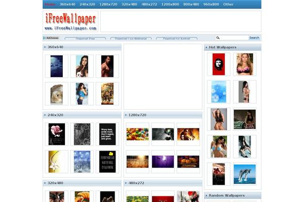 ifreewallpaper.com site used Cms_theme