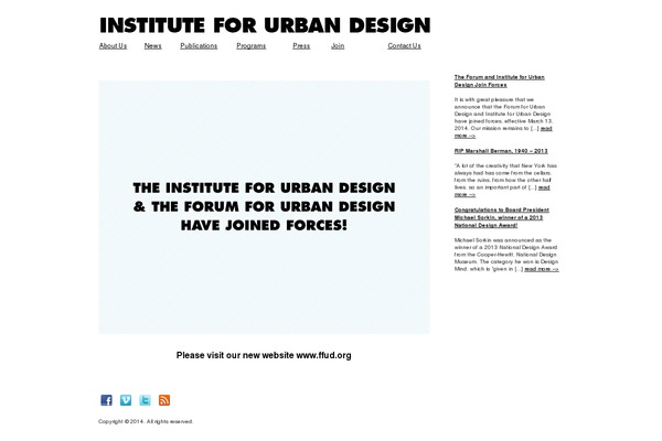 Urban theme site design template sample