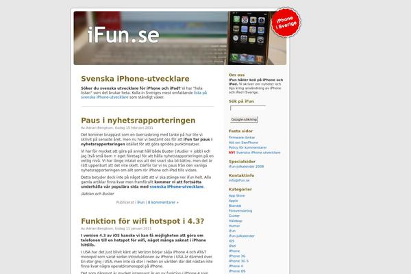 ifun.se site used Default-ifun