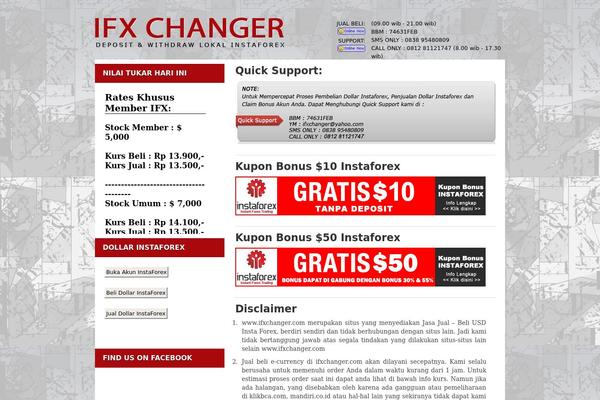 ifxchanger.com site used Businessview
