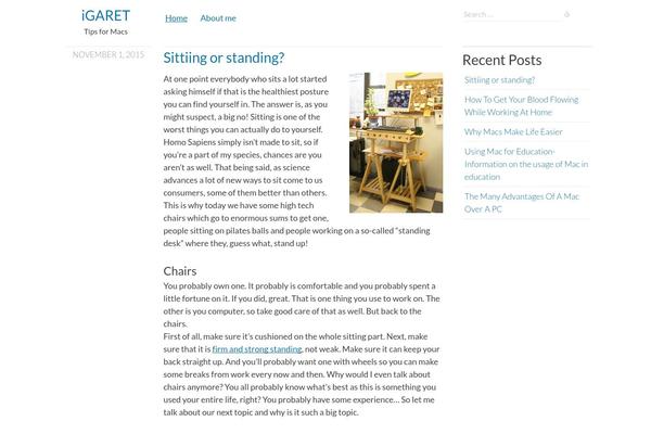 igaret.com site used Clear Content