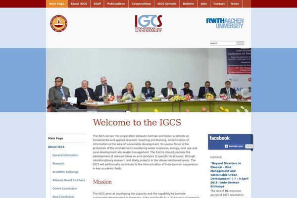 igcs-chennai.org site used Academica