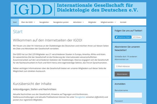 Site using BuddyPress plugin