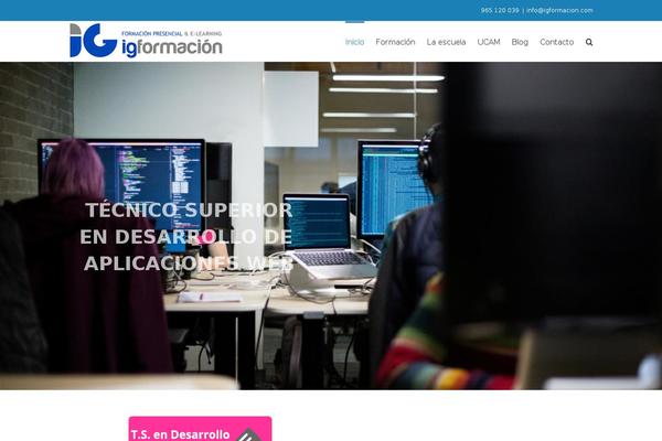 igformacion.com site used Ib-educator