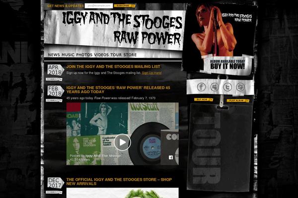 iggyandthestoogesmusic.com site used Iggy