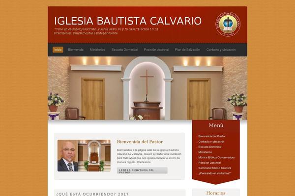 iglesiabautistacalvario.com site used papyrus