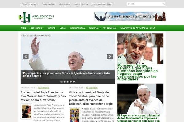 iglesiasantacruz.org site used Newsfresh