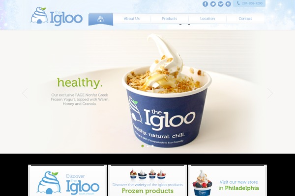 igloodesserts.com site used Igloo