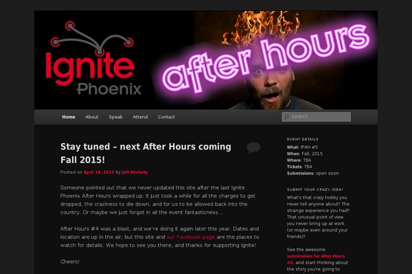 Twenty Eleven theme site design template sample