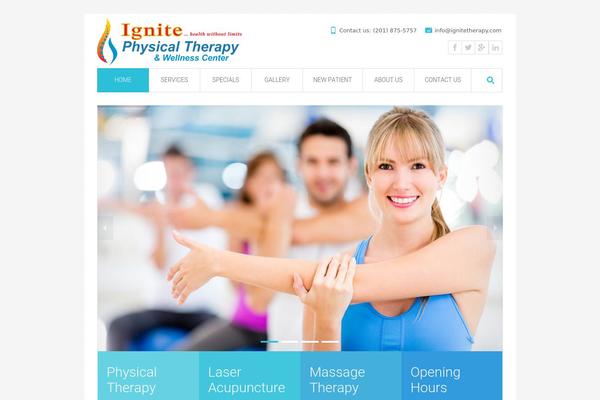 ignitetherapy.com site used MediCure