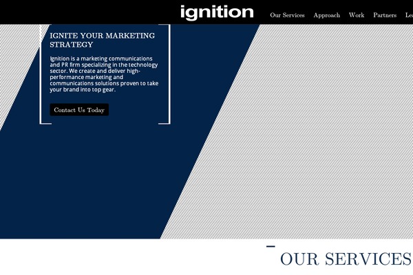 Ignition theme site design template sample