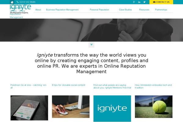 igniyte.co.uk site used Igniyte-2014