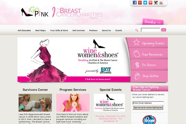 igopink.org site used Bcca