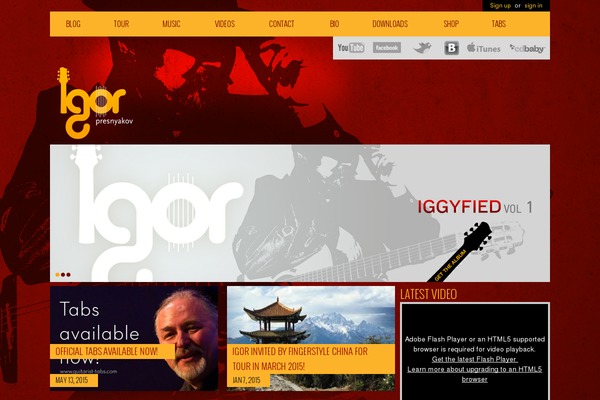 igorpresnyakov.com site used Igg