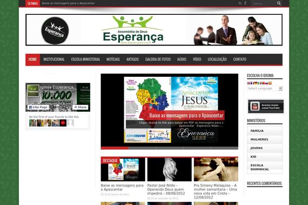 Site using Online Bible VP for WordPress plugin