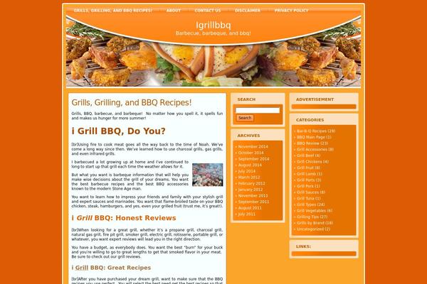 igrillbbq.com site used Grilling_and_barbecue