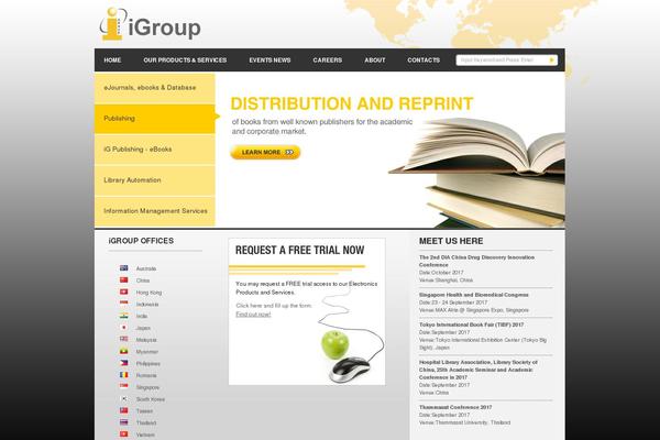 The7 theme site design template sample