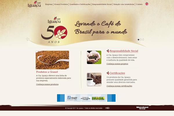 iguacu.com.br site used Cafeiguacu