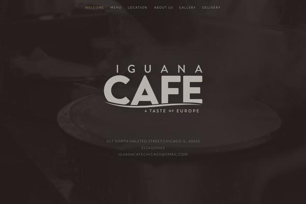 MyCuisine theme site design template sample