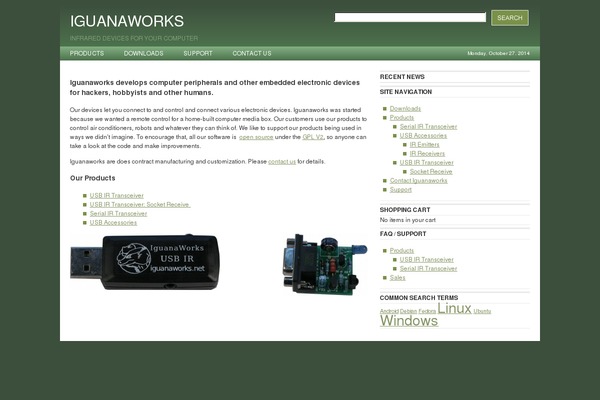 iguanaworks.net site used Billions