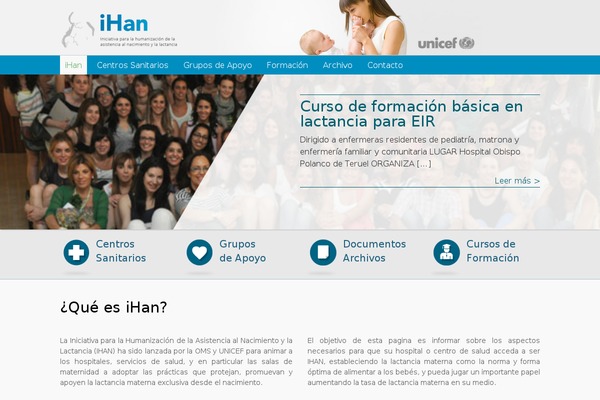 ihan.es site used Coursepress