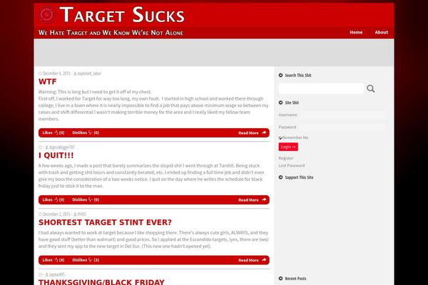 ihatetarget.net site used Targetblows2
