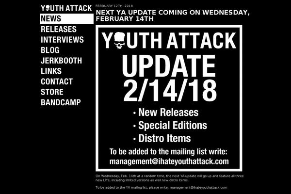 ihateyouthattack.com site used Youthattack