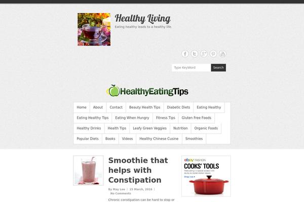 ihealthy.info site used Simple Catch Pro