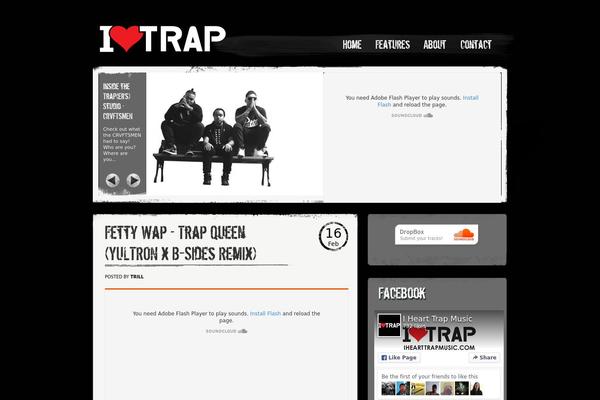 Brooklyn theme site design template sample
