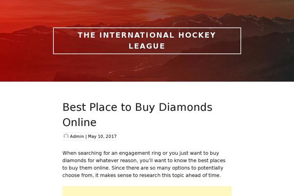 ihl-hockey.com site used Bookmark