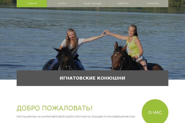 ihorse.ru site used Ihorse