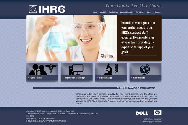 ihrc.com site used Ihrc