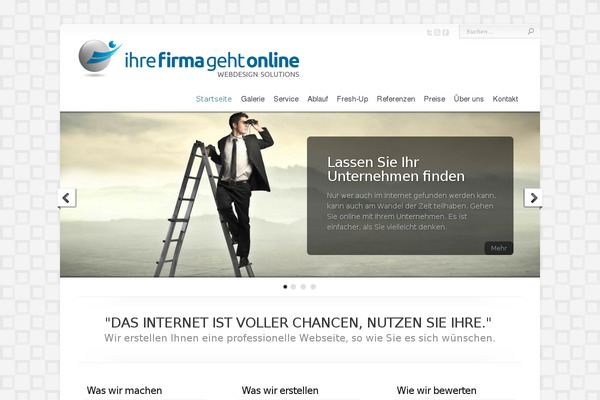 Chameleon theme site design template sample