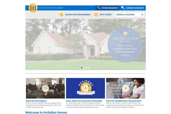 ihrent.com site used Invitationhomes