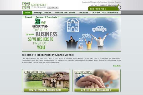 iib-ksa.com site used Independed-insurance-brokers