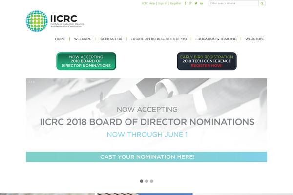 iicrc.net site used Cleantrust