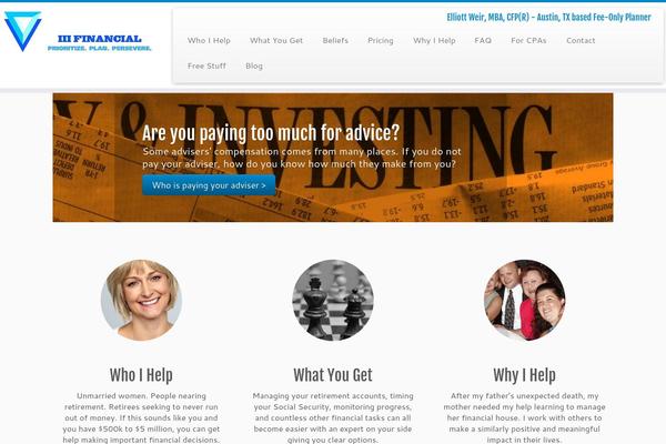 Customizr theme site design template sample