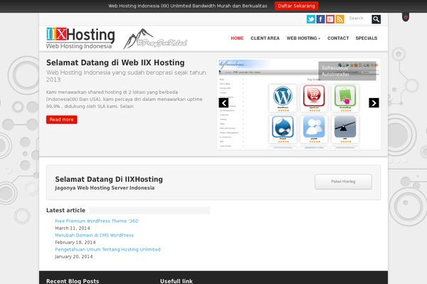 iixhosting.co.id site used Iix