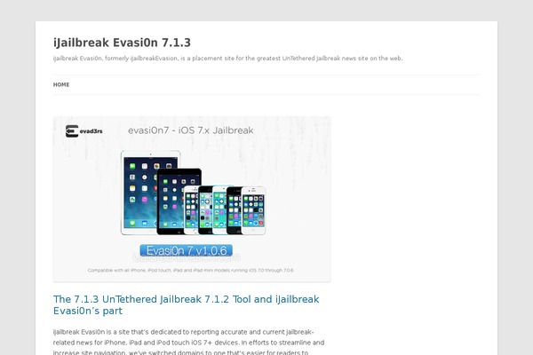 Twenty Twelve theme site design template sample