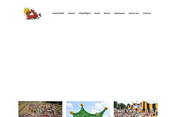 Evently-child theme site design template sample