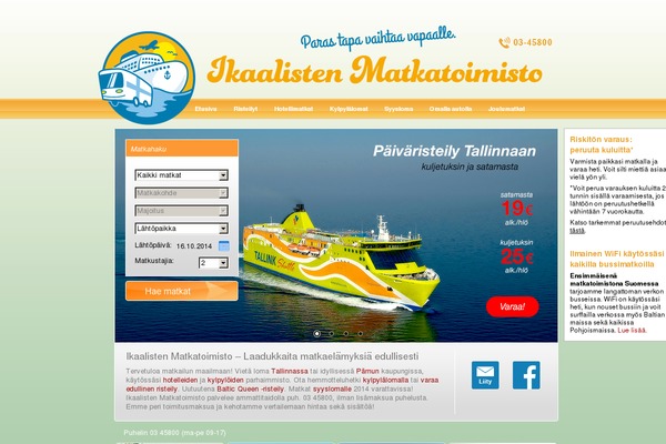 ikaalistenmatkatoimisto.fi site used Imt