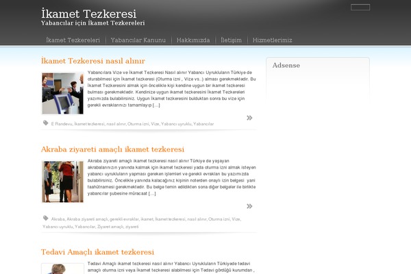 ikamet-tezkeresi.net site used Universal Web