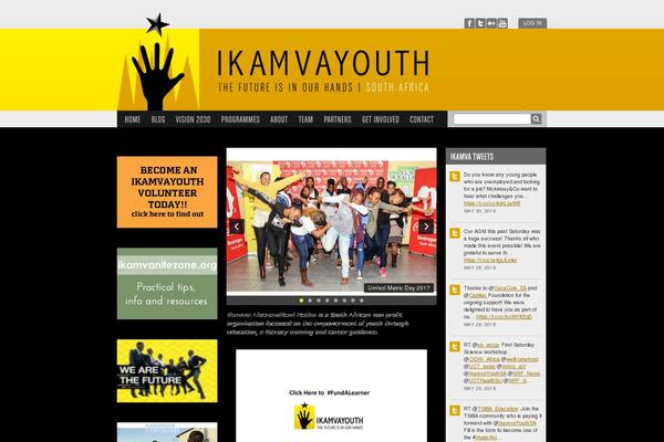 ikamvayouth.org site used Divi