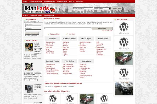 iklanlaris.net site used Cbtheme1.2