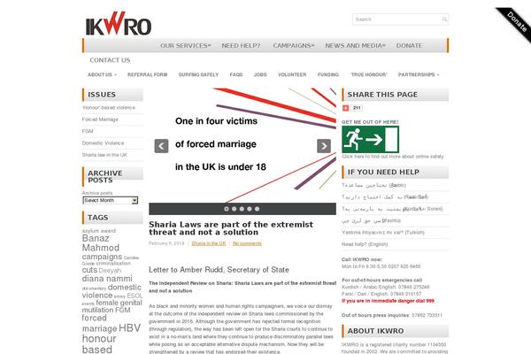 ikwro.org.uk site used Endomag