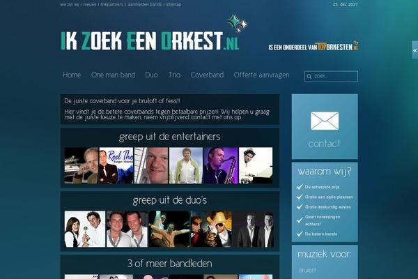 ikzoekeenorkest.nl site used Ikzoekeenorkest