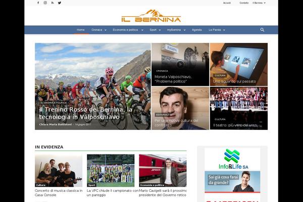 ilbernina.ch site used Newspaper